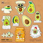 Avocado stickers